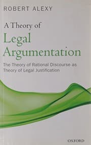 Tapa de A theory of legal argumentation