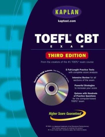 Tapa de TOEFL CBT Exam with CD-ROM