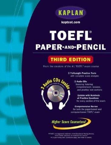 Tapa de TOEFL Paper-and-Pencil