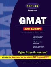 Tapa de Kaplan GMAT 2004