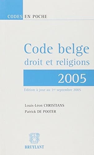Tapa de Code belge, droit et religions