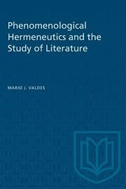 Tapa de Phenomenological Hermeneutics and the Study of Literature
