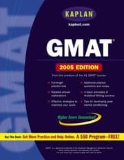 Tapa de Kaplan GMAT 2005