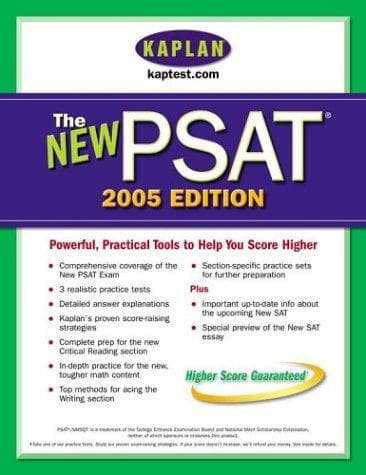 Tapa de Kaplan New PSAT 2005