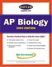 Tapa de Kaplan AP Biology 2005