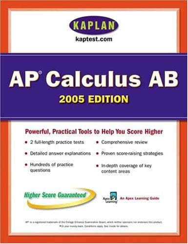 Tapa de AP Calculus AB 2005