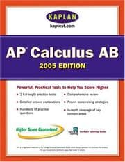 Tapa de AP Calculus AB 2005