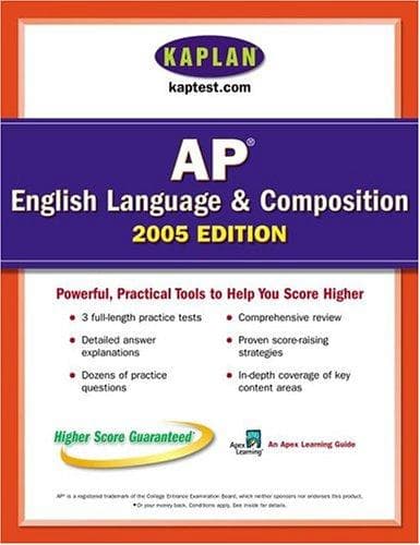 Tapa de AP English Language and Composition 2005