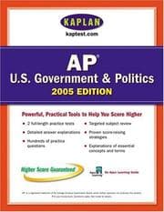 Tapa de AP US Government & Politics 2005