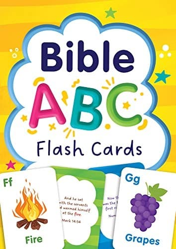 Tapa de Bible ABC Flash Cards