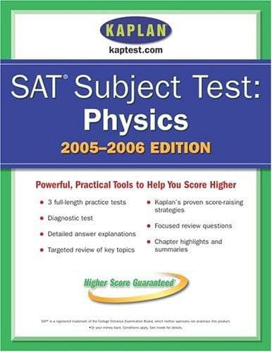 Tapa de SAT Subject Tests