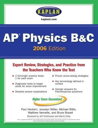 Tapa de Kaplan AP Physics B & C