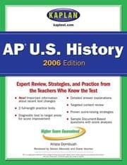 Tapa de Kaplan AP US History 2006
