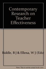Tapa de Contemporary research on teacher effectiveness