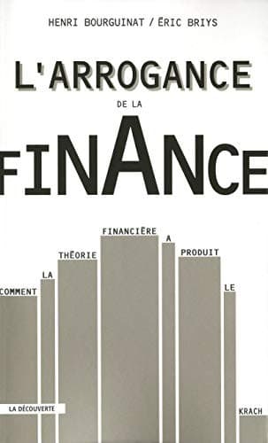 Tapa de L'arrogance de la finance