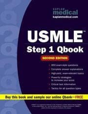 Tapa de USMLE Step 1 Qbook