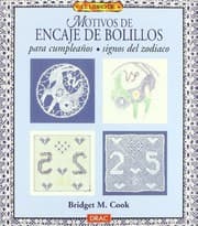 Tapa de Motivos de Encaje de Bolillos Para Cumpleanos, Signos del Zodiaco - El Libro de