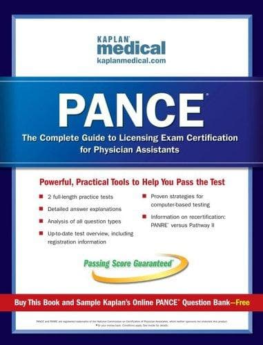 Tapa de PANCE Exam