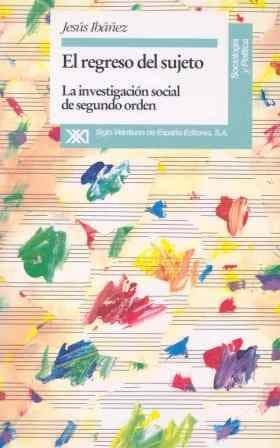 Tapa de El Regreso del sujeto