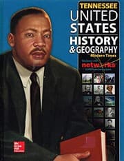 Tapa de TENNESSEE United States History & Geography Modern Times