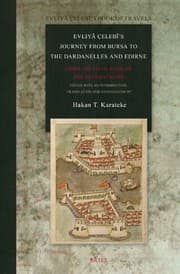 Tapa de Evliya Çelebi's journey from Bursa to the Dardanelles and Edirne