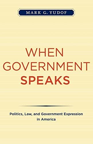 Tapa de When Government Speaks