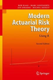 Tapa de Modern actuarial risk theory