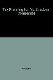 Tapa de Tax Planning for Multinational Companies