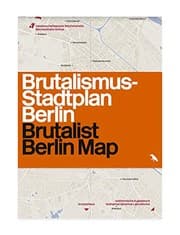 Tapa de Brutalist Berlin Map