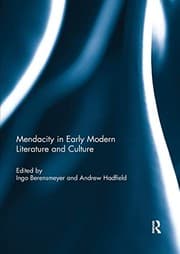 Tapa de Mendacity in Early Modern Literature and Culture