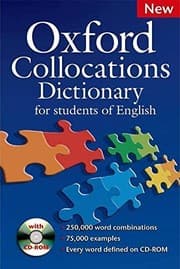 Tapa de Oxford Collocations Dictionary for Student's of English