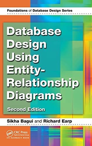 Tapa de Database design using entity-relationship diagrams