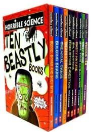 Tapa de Horrible Science 10 Book Boxed Set