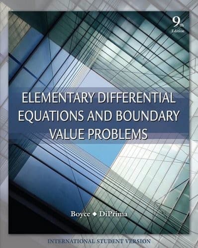 Tapa de Elementary Differential Equations and Boundary Value Problems
