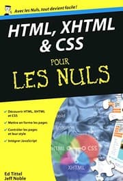 Tapa de HTML, XHTML & CSS pour les nuls (French Edition)