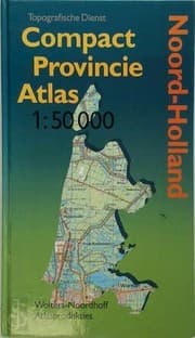 Tapa de Compact provincie atlas 1:50,000