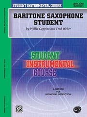 Tapa de Student Instrumental Course Baritone Saxophone Student