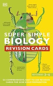 Tapa de Super Simple Biology Revision Cards Key Stages 3 And 4