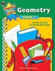 Tapa de Geometry Grade 5 (Practice Makes Perfect)