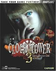 Tapa de Clock Tower 3 Official Strategy Guide