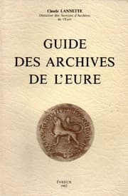 Tapa de Guide des archives de l'Eure