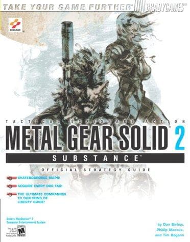Tapa de Metal Gear Solid 2