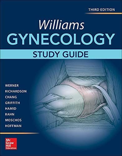 Tapa de Williams Gynecology, Third Edition, Study Guide
