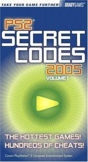 Tapa de PS2? Secret Codes 2005, Volume 1 (Bradygames Take Your Games Further)