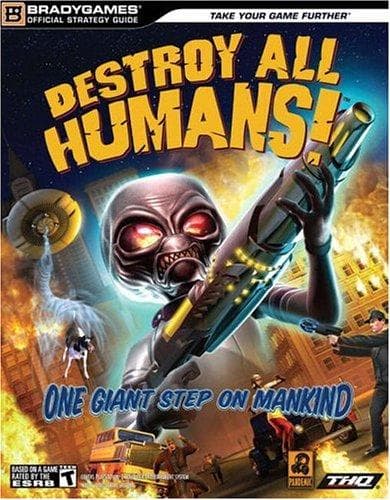 Tapa de Destroy All Humans!(tm) Official Strategy Guide