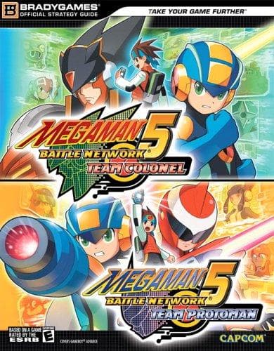 Tapa de Mega Man? Battle Network 5 Official Strategy Guide