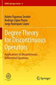 Tapa de Degree Theory for Discontinuous Operators