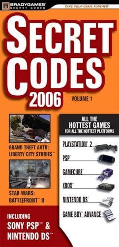 Tapa de Secret Codes 2006