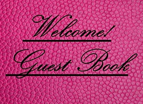 Tapa de Welcome! Guest Book