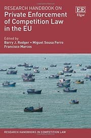 Tapa de Research Handbook on Private Enforcement of Competition Law in the EU